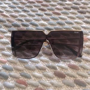 Quay Fade-Lens Oversized Sunglasses